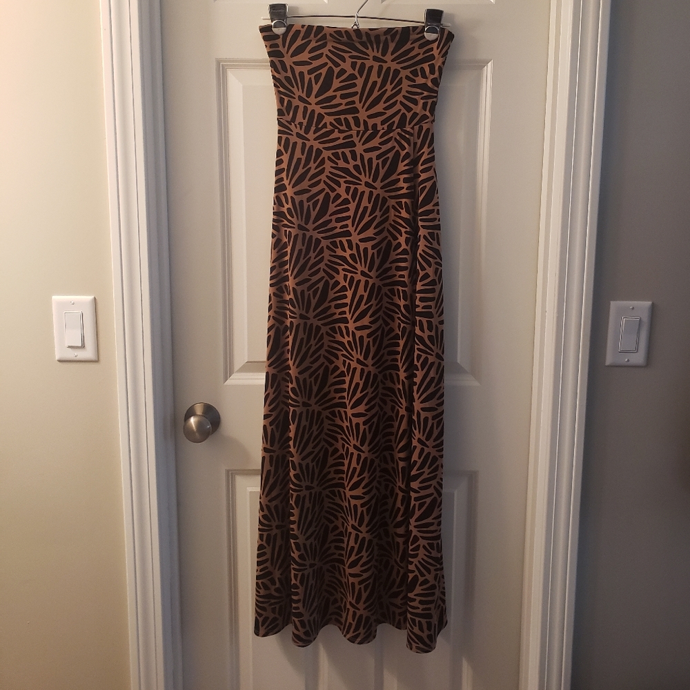 Banana Republic Factory Strapless Maxi Dress